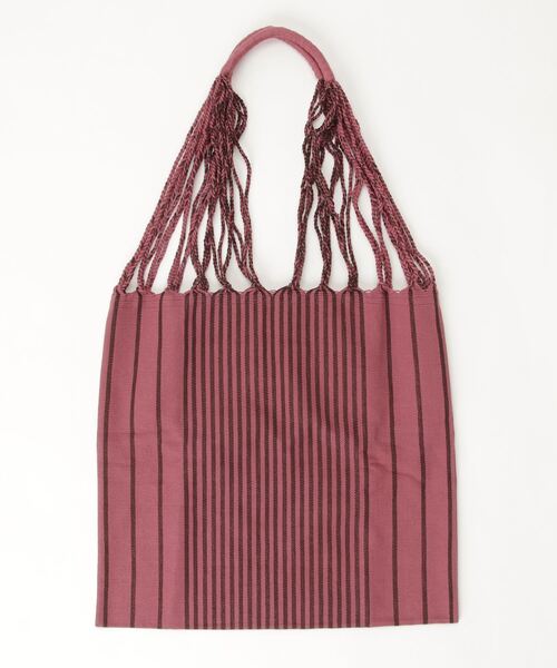 charrita（チャリータ）の「charrita Bolsa chiapas（トートバッグ・レディース・ピンク/ホワイト/イエロー・ONE SIZE）」の3枚目の写真