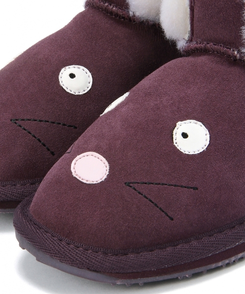 Another Edition(アナザーエディション)の「▲emu CREATURE MINI(ブーツ・キッズ・イエロー/パープル・18cm/16cm)」の7枚目の写真