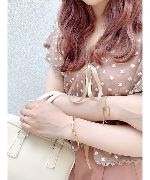 JUMELLE（ジュメロ）の「アジャスターゴールドブレスレット（ブレスレット・レディース・ゴールド・FREE）」の5枚目の写真