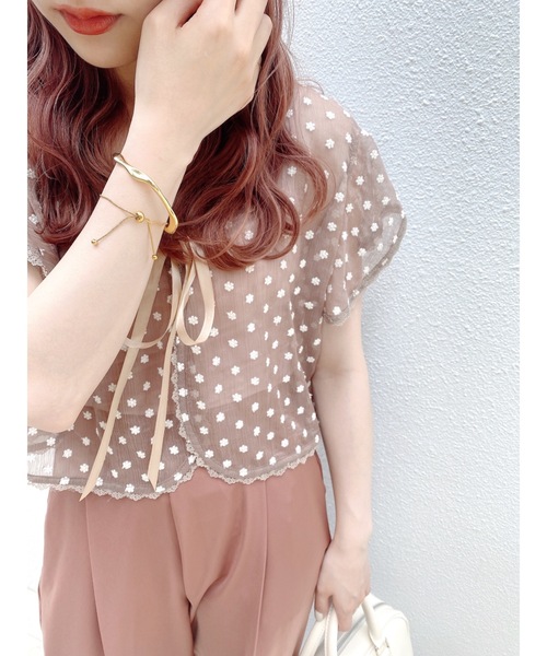 JUMELLE（ジュメロ）の「アジャスターゴールドブレスレット（ブレスレット・レディース・ゴールド・FREE）」の4枚目の写真