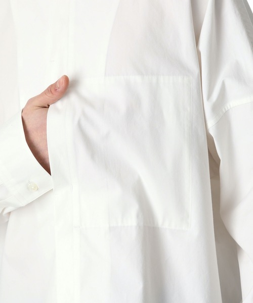 ATTACHMENT（アタッチメント）の「C/SI TYPEWRITER CLOTH L/S SHIRTS（シャツ/ブラウス・メンズ・ブラウン/ホワイト/ブラック/グレー系その他・1/2）」の9枚目の写真