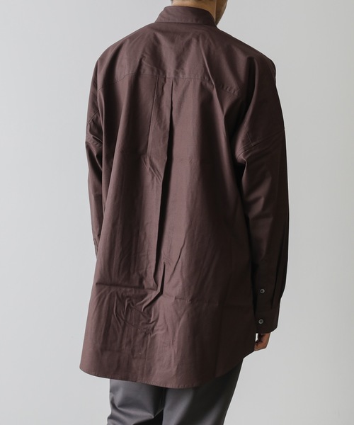 ATTACHMENT（アタッチメント）の「C/SI TYPEWRITER CLOTH L/S SHIRTS（シャツ/ブラウス・メンズ・ブラウン/ホワイト/ブラック/グレー系その他・1/2）」の22枚目の写真