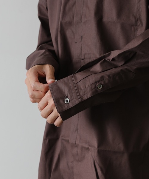 ATTACHMENT（アタッチメント）の「C/SI TYPEWRITER CLOTH L/S SHIRTS（シャツ/ブラウス・メンズ・ブラウン/ホワイト/ブラック/グレー系その他・1/2）」の20枚目の写真