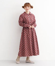 ブランド古着 レディースのワンピース ドレス レッド 赤色系 古着通販 Zozoused