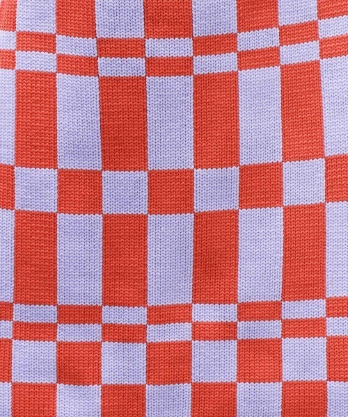 JEANASIS（ジーナシス）の「チェッカーフラッグニットバッグ/959180（トートバッグ・レディース・ブラック系その他/グリーン系その他/レッド系その他・FREE）」の13枚目の写真