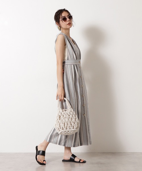 N.（N. Natural Beauty Basic）（エヌエヌナチュラルビューティーベーシック）の「前後2Wayワンピース（ワンピース・レディース・ブラック/ブラック系その他・MEDIUM）」の14枚目の写真