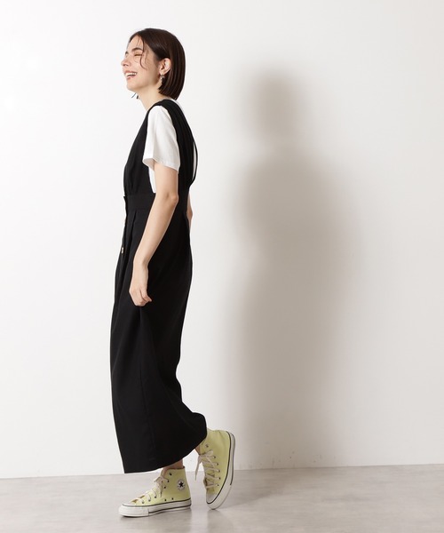 N.（N. Natural Beauty Basic）（エヌエヌナチュラルビューティーベーシック）の「前後2Wayワンピース（ワンピース・レディース・ブラック/ブラック系その他・MEDIUM）」の12枚目の写真