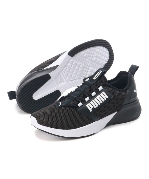 PUMA（プーマ）の「PUMA プーマ メンズ リタリエイト タン ランニングシューズ（スニーカー・メンズ・ブラック×レッド/ブラック×ホワイト・26.0cm/27.5cm/29.0cm/25.0cm/28.5cm/29.5cm/26.5cm/28.0cm/25.5cm/27.0cm/30.0cm）」の4枚目の写真