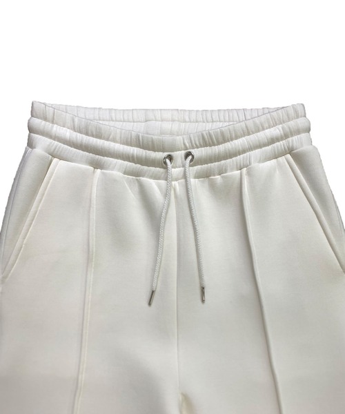 Avvenente（アベネンテ）の「【Avvenente】ボンディングスウェットパンツ（スウェットパンツ・レディース・ブラック/オフホワイト・M）」の16枚目の写真