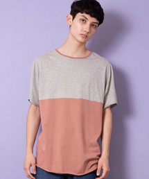 【FACTOTUM】パネルトリムTシャツ