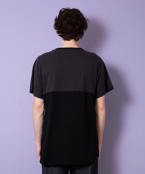 FACTOTUM(ファクトタム)の「【FACTOTUM】パネルトリムTシャツ(Tシャツ/カットソー・メンズ・ブラック/ピンク/ホワイト・48/46/44)」の13枚目の写真