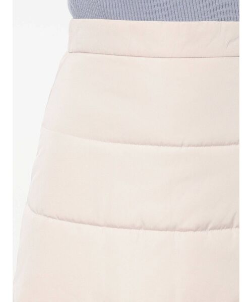 dazzlin（ダズリン）の「キルティングサイドボタンスカート（スカート・レディース・アイボリー/ブラック・FREE）」の10枚目の写真