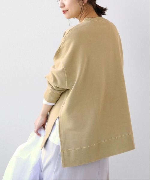 JOURNAL STANDARD relume(ジャーナルスタンダード レリューム)の「セイヒンゾメカレッジスリットスウェット◆(スウェット・レディース・ベージュ/グレー・FREE)」の5枚目の写真