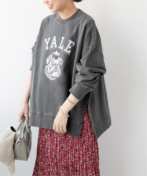 JOURNAL STANDARD relume(ジャーナルスタンダード レリューム)の「セイヒンゾメカレッジスリットスウェット◆(スウェット・レディース・ベージュ/グレー・FREE)」の14枚目の写真