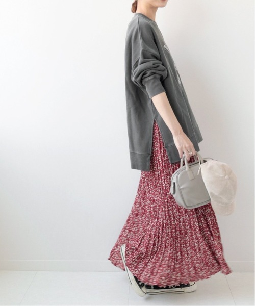 JOURNAL STANDARD relume(ジャーナルスタンダード レリューム)の「セイヒンゾメカレッジスリットスウェット◆(スウェット・レディース・ベージュ/グレー・FREE)」の13枚目の写真