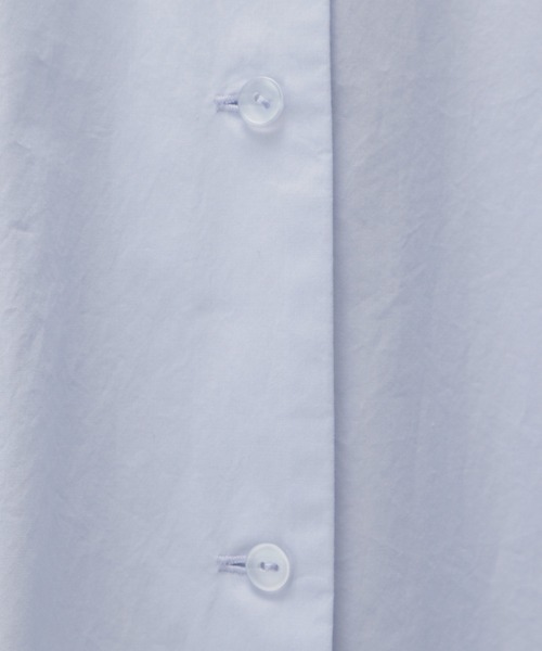 BAYFLOW(ベイフロー)の「【MW SUNRISE(エムダブリューサンライズ)】コットンブロードワンピース(ワンピース・レディース・ホワイト/ライトブルー/チャコール・FREE)」の22枚目の写真