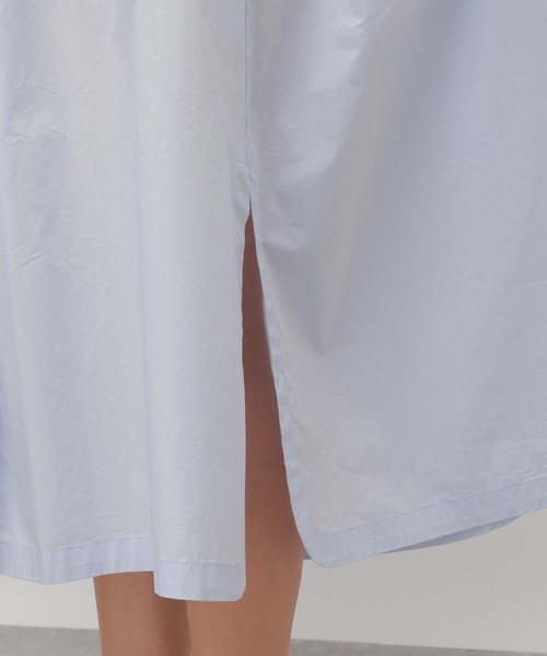 BAYFLOW(ベイフロー)の「【MW SUNRISE(エムダブリューサンライズ)】コットンブロードワンピース(ワンピース・レディース・ホワイト/ライトブルー/チャコール・FREE)」の19枚目の写真