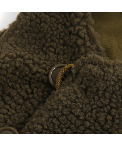 F.O.U（エフオーユー）の「リバーシブルオーバーベスト（ベスト・キッズ・ネイビー/カーキ・100/110/120/130/140）」の5枚目の写真