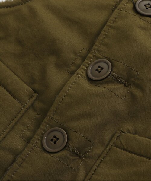 F.O.U（エフオーユー）の「リバーシブルオーバーベスト（ベスト・キッズ・ネイビー/カーキ・100/110/120/130/140）」の16枚目の写真