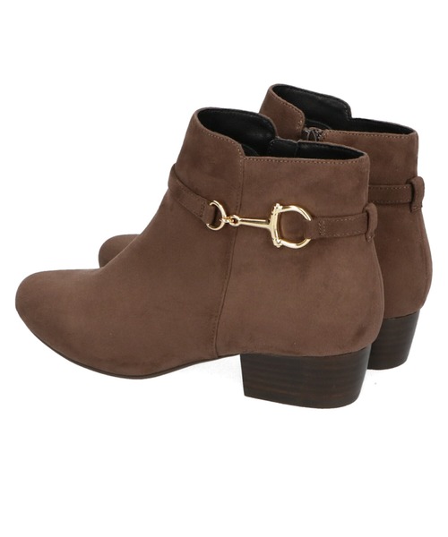 WA ORiental TRaffic（ダブルエーオリエンタルトラフィック）の「ビットモチーフショートブーツ/12403（ブーツ・レディース・ブラウン/ブラック/グレー・S/LL/SS/3L/M/L）」の12枚目の写真