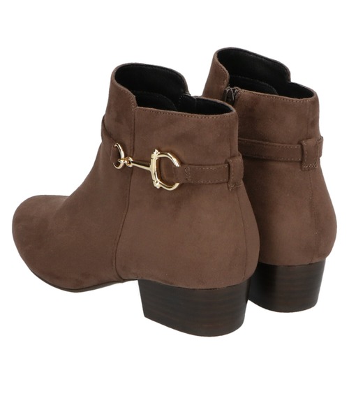 WA ORiental TRaffic（ダブルエーオリエンタルトラフィック）の「ビットモチーフショートブーツ/12403（ブーツ・レディース・ブラウン/ブラック/グレー・S/LL/SS/3L/M/L）」の7枚目の写真