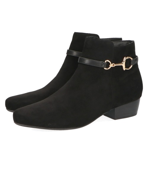 WA ORiental TRaffic（ダブルエーオリエンタルトラフィック）の「ビットモチーフショートブーツ/12403（ブーツ・レディース・ブラウン/ブラック/グレー・S/LL/SS/3L/M/L）」の15枚目の写真