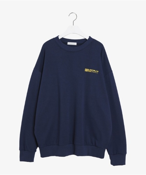 SONA（ソナ）の「SONYUNARA DOWNTOWNバックプリントトレーナー（Tシャツ/カットソー・レディース・ライトグレー/ネイビー・FREE）」の19枚目の写真