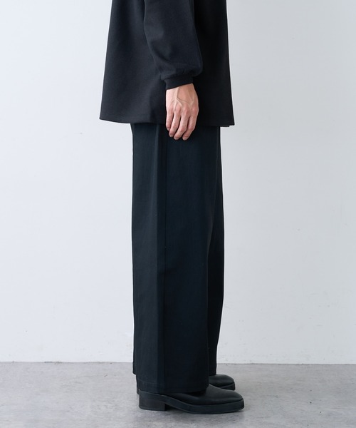 Lui's（ルイス）の「12oz ブラックスーパーワイドデニム（デニムパンツ・メンズ・ブラック・SMALL/MEDIUM）」の10枚目の写真