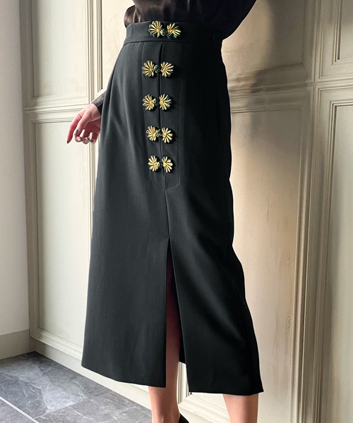 キューティーフラッシュ　チャイナボタン付きスカート QutieFrash(キューティーフラッシュ) – Qutiefrashアメリカ村WebShop