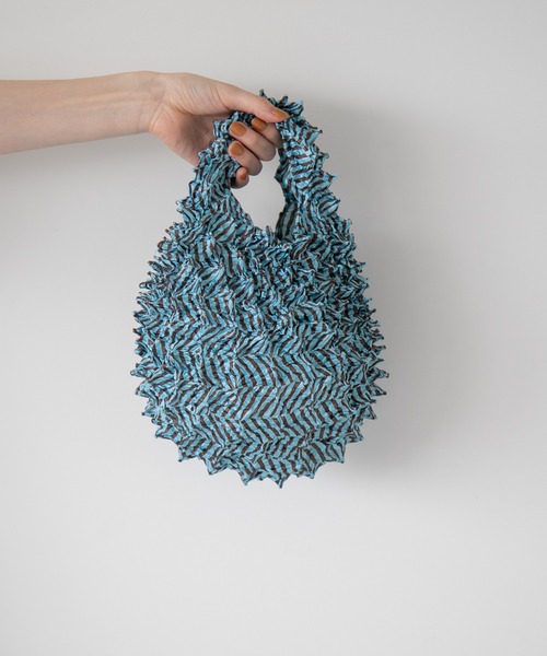 yuw(ユウ)の「BUNZABUROxYUW PT 235813(トートバッグ・レディース・ピンク/ブラック/ブルー系その他/ブラック系その他・FREE)」の4枚目の写真