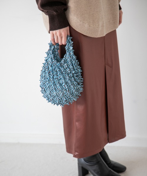 yuw(ユウ)の「BUNZABUROxYUW PT 235813(トートバッグ・レディース・ピンク/ブラック/ブルー系その他/ブラック系その他・FREE)」の18枚目の写真