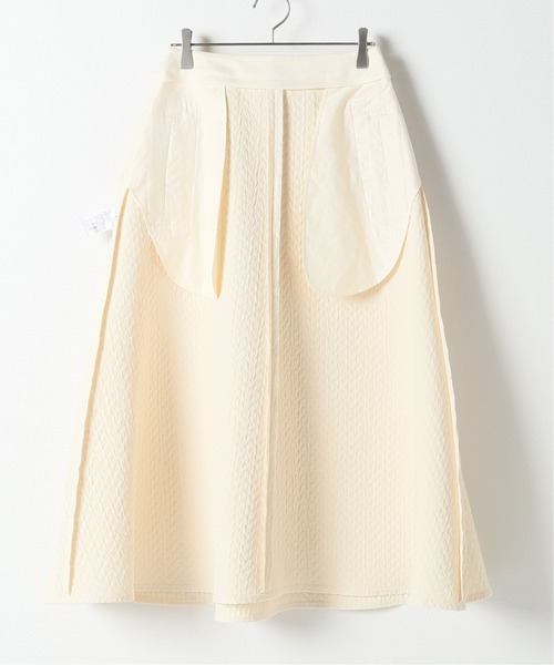 IENA(イエナ)の「キルティングジャガードスカート◆(スカート・レディース・ブラック/アイボリー・38/36/34)」の20枚目の写真