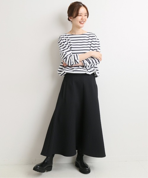 IENA(イエナ)の「キルティングジャガードスカート◆(スカート・レディース・ブラック/アイボリー・38/36/34)」の21枚目の写真