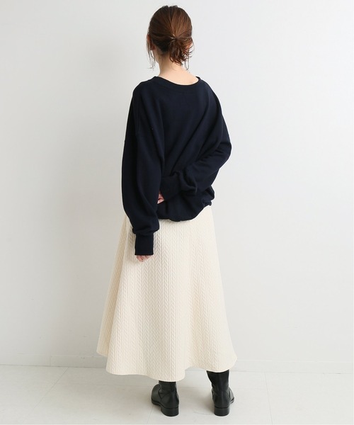 IENA(イエナ)の「キルティングジャガードスカート◆(スカート・レディース・ブラック/アイボリー・38/36/34)」の22枚目の写真