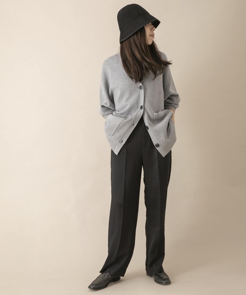 URBAN RESEARCH（アーバンリサーチ）の「サテンタックパンツ（その他パンツ・レディース・ライトブルー/ブラック/ピンク・36/38）」の14枚目の写真