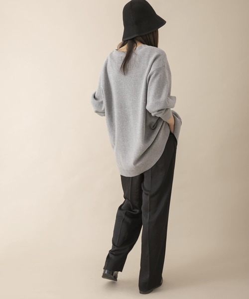 URBAN RESEARCH（アーバンリサーチ）の「サテンタックパンツ（その他パンツ・レディース・ライトブルー/ブラック/ピンク・36/38）」の17枚目の写真