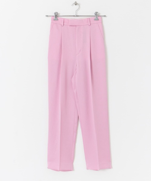 URBAN RESEARCH（アーバンリサーチ）の「サテンタックパンツ（その他パンツ・レディース・ライトブルー/ブラック/ピンク・36/38）」の6枚目の写真