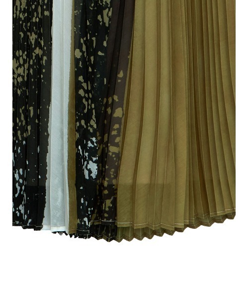 Ameri（アメリ）の「2WAY FUDE ART PLEATS DRESS（ワンピース