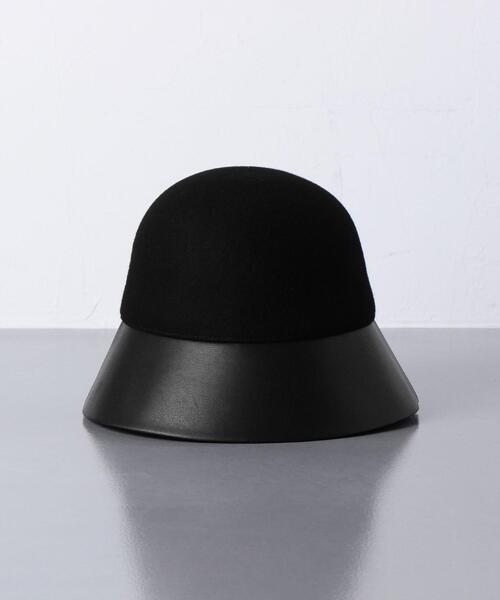 IRIS47（イリスフォーセブン）の「＜IRIS 47（イリス フォーセブン）＞SHADE ハット†（ハット・レディース・ブラック・FREE）」の5枚目の写真