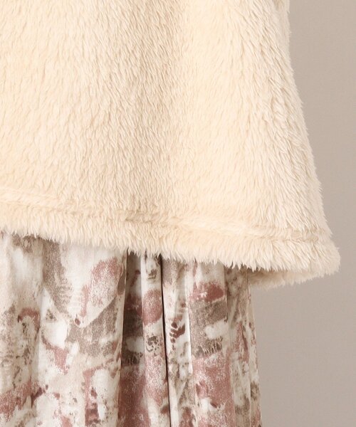 DRESKIP（ドレスキップ）の「◆パイピングボアコ－ディガン（カーディガン/ボレロ・レディース・グレー系その他/サンドベージュ/グレー/オフホワイト・00）」の7枚目の写真