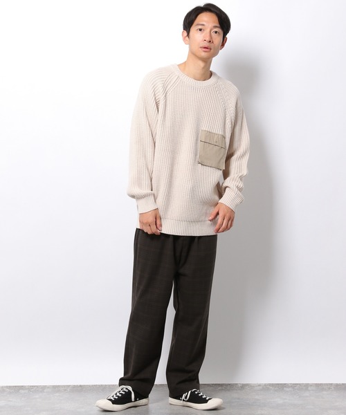 LAKOLE(ラコレ)の「起毛TRワイドパンツ / 227726(その他パンツ・メンズ・チャコール/ブラック系/ブラウン系その他・LARGE/SMALL/MEDIUM)」の6枚目の写真
