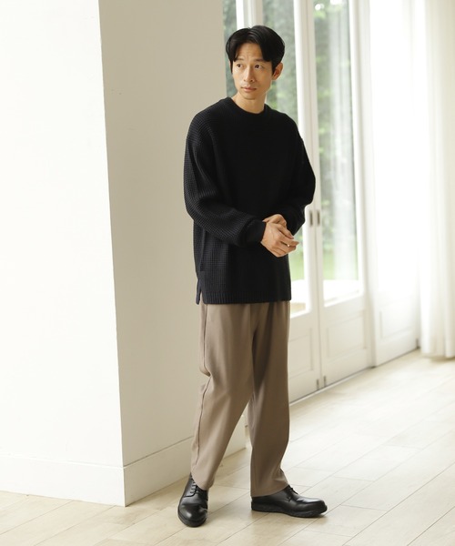 LAKOLE(ラコレ)の「起毛TRワイドパンツ / 227726(その他パンツ・メンズ・チャコール/ブラック系/ブラウン系その他・LARGE/SMALL/MEDIUM)」の10枚目の写真