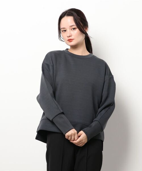 Dita（ディータ）の「21AW ダンボールニットプルオーバー（パーカー・レディース・ブラック/チャコールグレー/サンドグレー・FREE）」の19枚目の写真