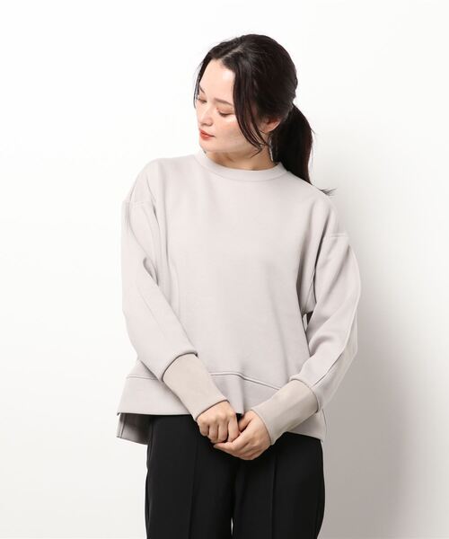 Dita（ディータ）の「21AW ダンボールニットプルオーバー（パーカー・レディース・ブラック/チャコールグレー/サンドグレー・FREE）」の20枚目の写真