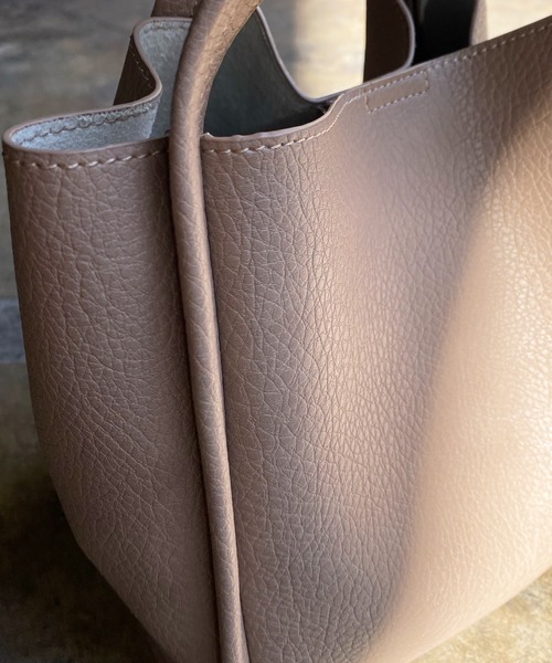 DouDou（ドゥドゥ）の「ミニショルダー付ソフトレザー調ミニバッグ（トートバッグ・レディース・アイボリー/ブラック/ベージュ/サックスブルー/グリーン・FREE）」の15枚目の写真