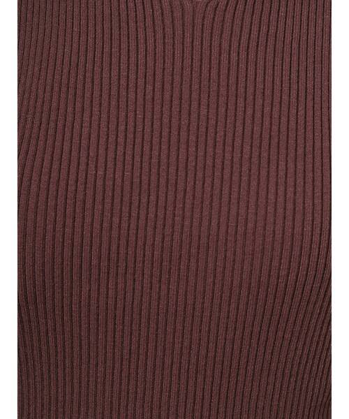 LAGUNAMOON（ラグナムーン）の「ツイストリブニットプルオーバー（ニット/セーター・レディース・ブラック/ベージュ/ブラウン・FREE）」の16枚目の写真