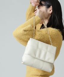 NATURAL BEAUTY BASIC | キルトパティッドショルダー(ショルダーバッグ)