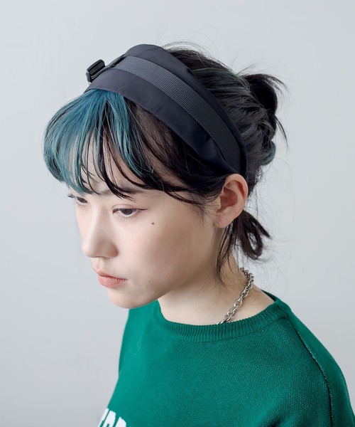 RASVOA（ラスボア）の「ワイドベルテットカチューシャ（カチューシャ・レディース・ブラック・FREE）」の11枚目の写真