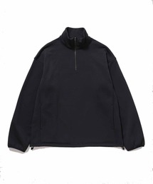 バックフリース ハーフジップ プルオーバー/保温力/軽量性