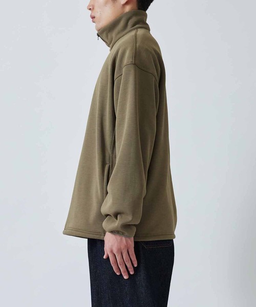 ADAM ET ROPE'（アダムエロペ）の「バックフリース ハーフジップ プルオーバー/保温力/軽量性（スウェット・メンズ・ブラック/イエロー系その他3・M/L）」の9枚目の写真